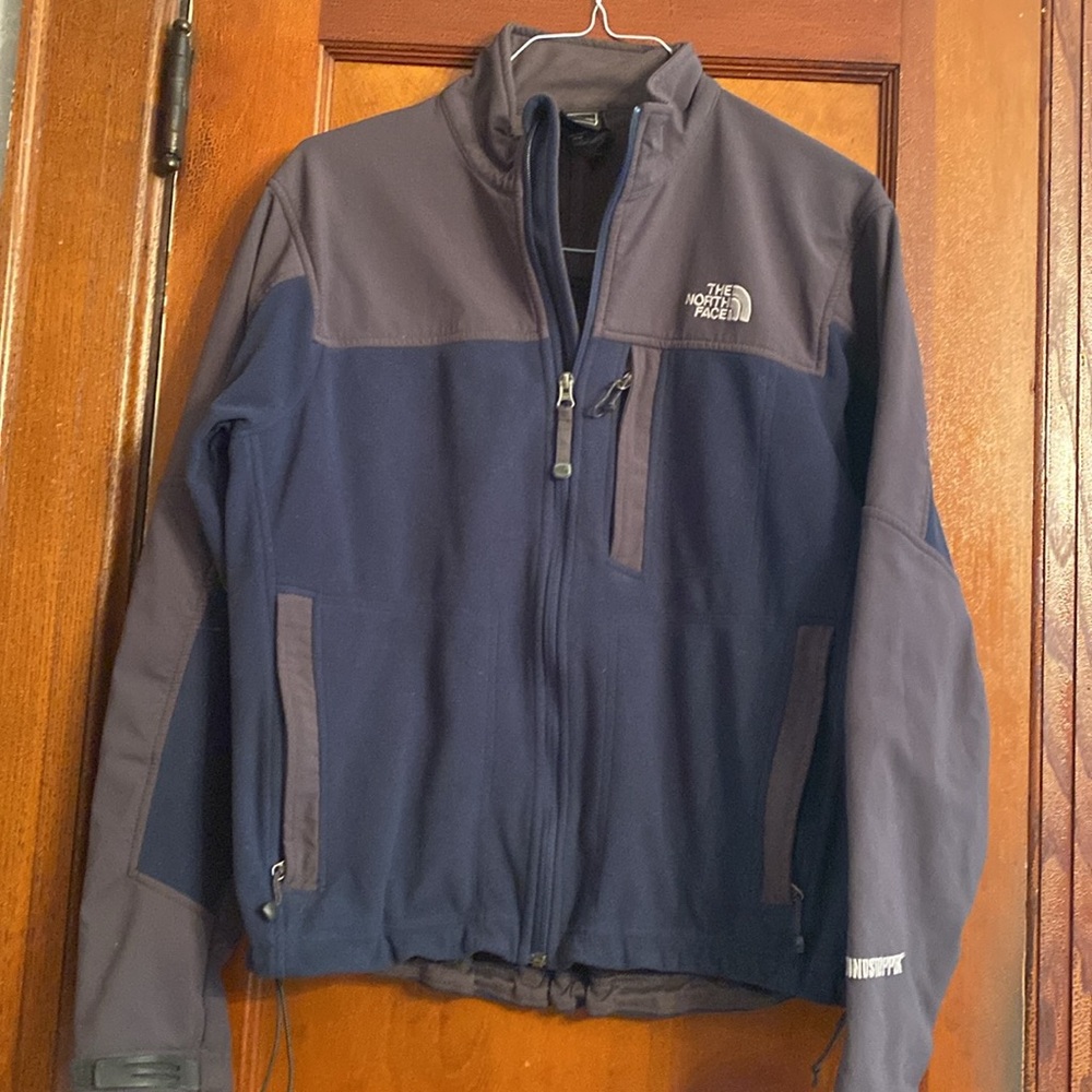 The North Face Small Zippered Jacket W22 L25 Blue Fleece Top - Picture 2 of 13